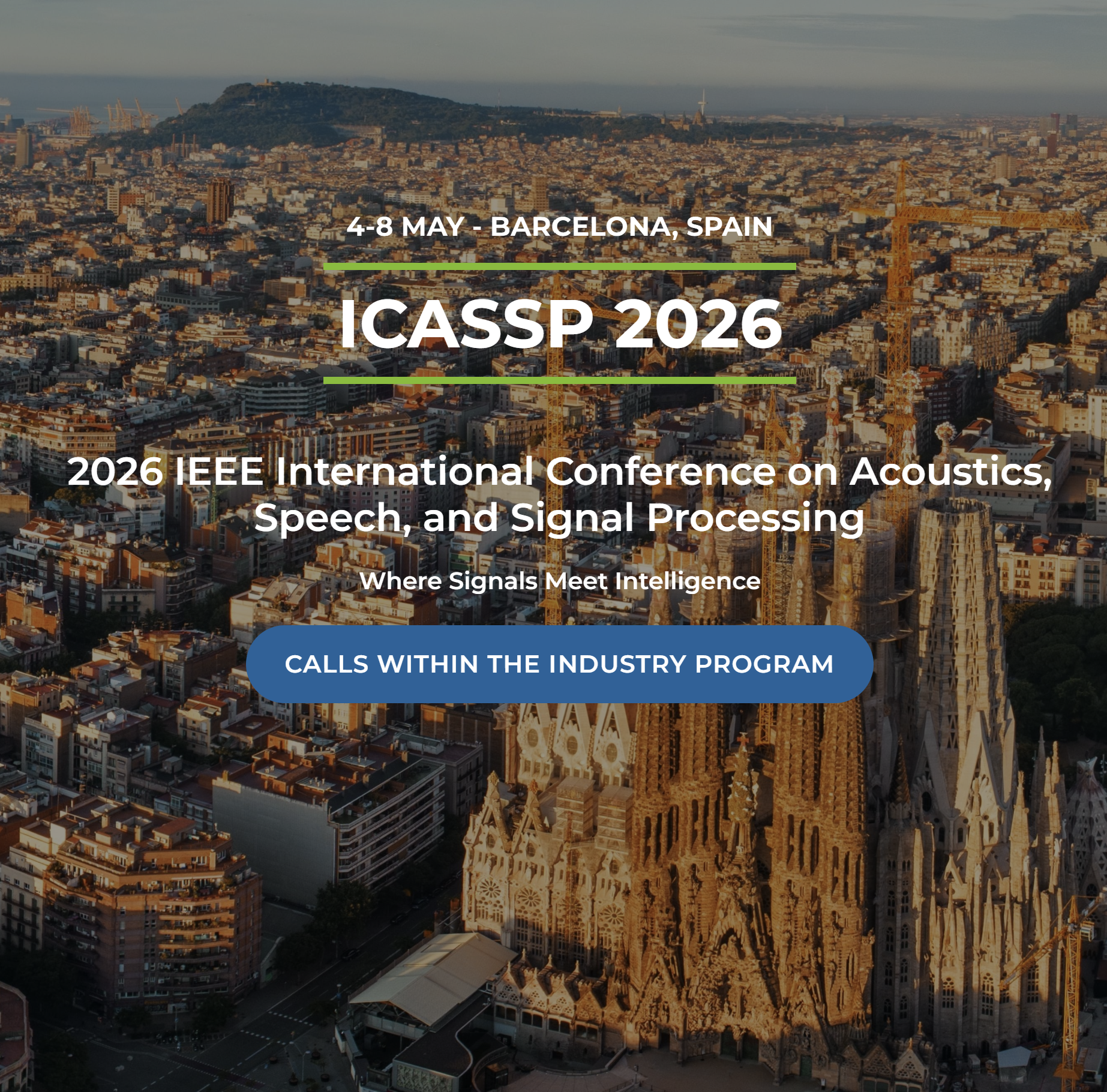 2026 IEEE International Conference on Acoustics, Speech, and Signal Processing